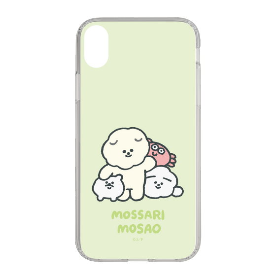 Slim Protection Case［ Mossari Mosao - Everyone Together - Green ］
