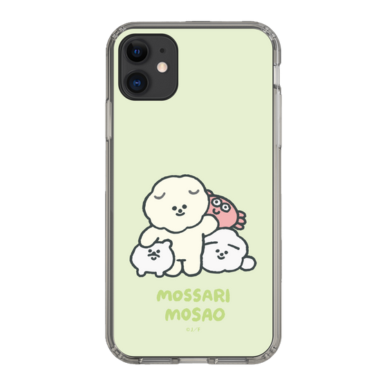 Slim Protection Case［ Mossari Mosao - Everyone Together - Green ］