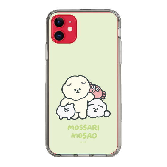 Slim Protection Case［ Mossari Mosao - Everyone Together - Green ］
