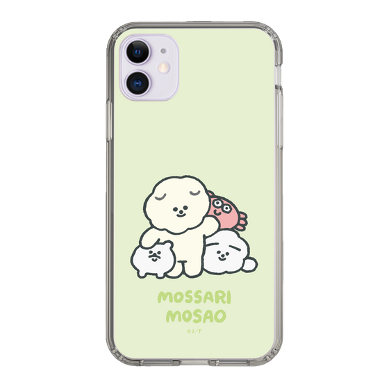 Slim Protection Case［ Mossari Mosao - Everyone Together - Green ］