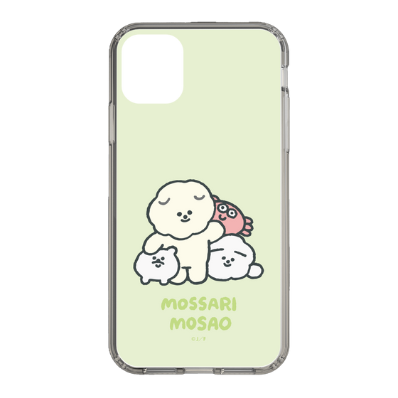 Slim Protection Case［ Mossari Mosao - Everyone Together - Green ］
