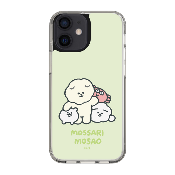 Slim Protection Case［ Mossari Mosao - Everyone Together - Green ］