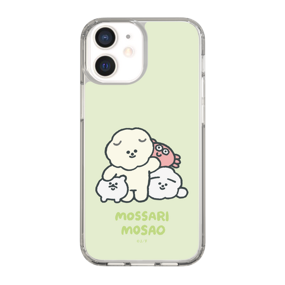 Slim Protection Case［ Mossari Mosao - Everyone Together - Green ］