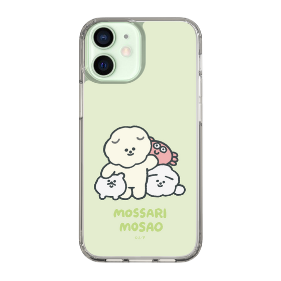 Slim Protection Case［ Mossari Mosao - Everyone Together - Green ］