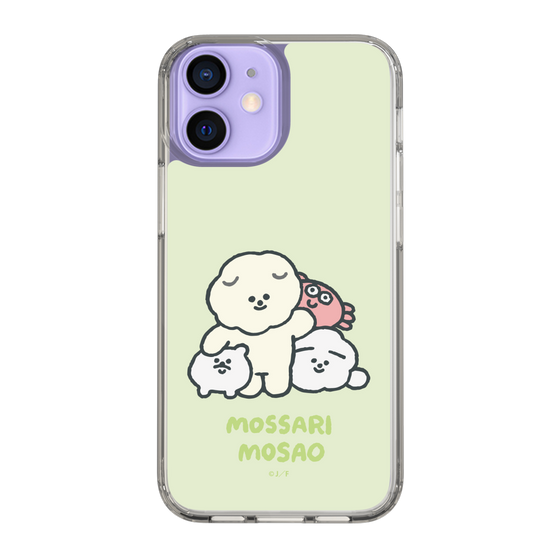 Slim Protection Case［ Mossari Mosao - Everyone Together - Green ］