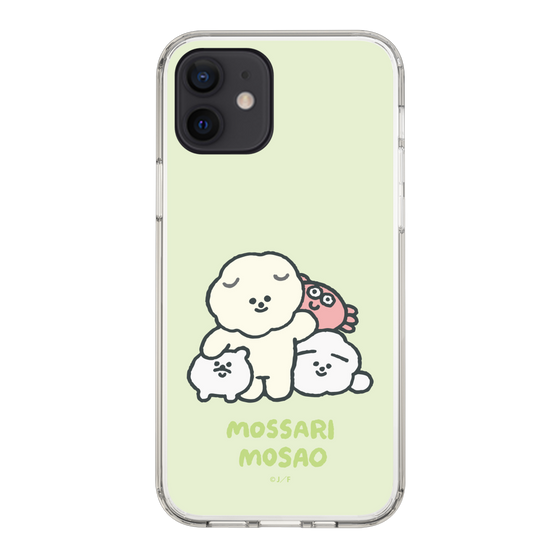 Slim Protection Case［ Mossari Mosao - Everyone Together - Green ］