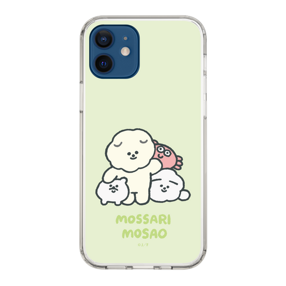 Slim Protection Case［ Mossari Mosao - Everyone Together - Green ］