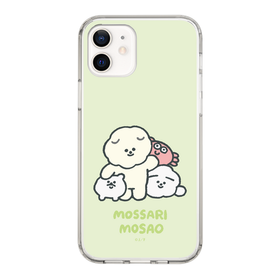 Slim Protection Case［ Mossari Mosao - Everyone Together - Green ］