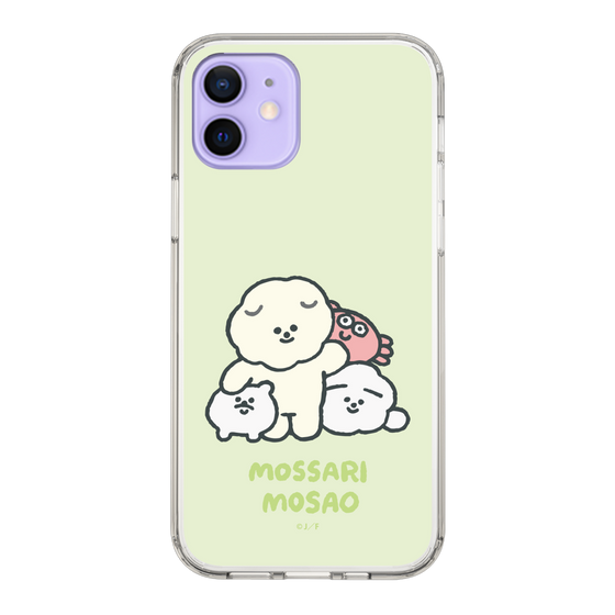 Slim Protection Case［ Mossari Mosao - Everyone Together - Green ］