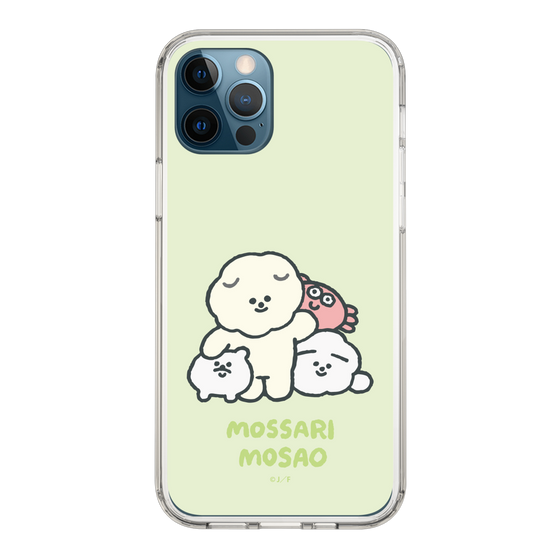 Slim Protection Case［ Mossari Mosao - Everyone Together - Green ］