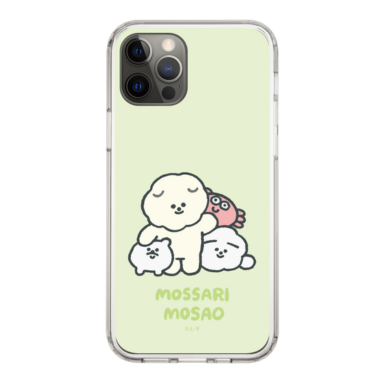 Slim Protection Case［ Mossari Mosao - Everyone Together - Green ］