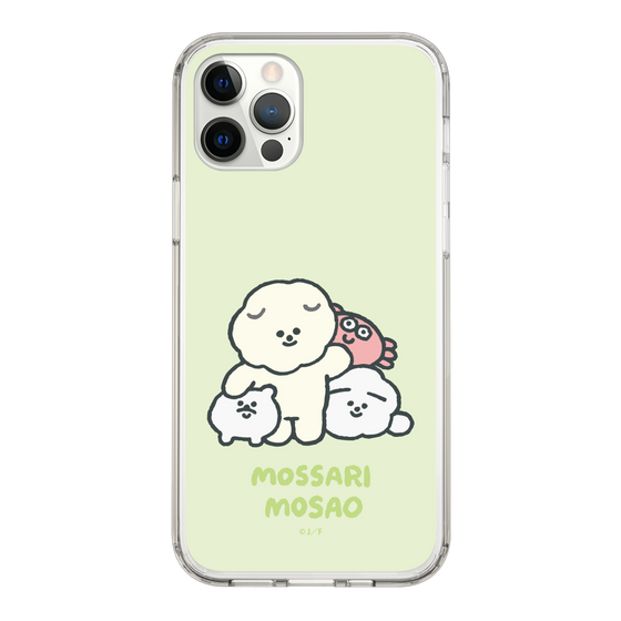 Slim Protection Case［ Mossari Mosao - Everyone Together - Green ］