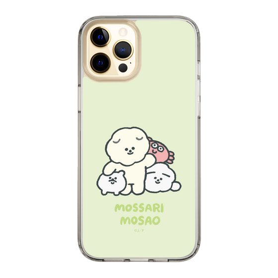 Slim Protection Case［ Mossari Mosao - Everyone Together - Green ］