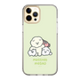 Slim Protection Case［ Mossari Mosao - Everyone Together - Green ］