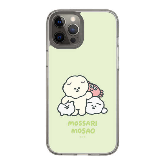 Slim Protection Case［ Mossari Mosao - Everyone Together - Green ］