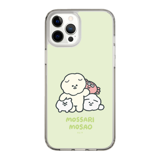 Slim Protection Case［ Mossari Mosao - Everyone Together - Green ］