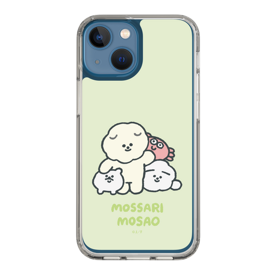 Slim Protection Case［ Mossari Mosao - Everyone Together - Green ］