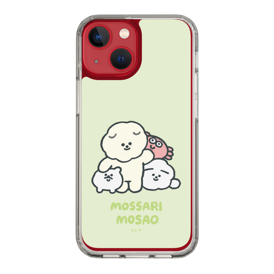 Slim Protection Case［ Mossari Mosao - Everyone Together - Green ］