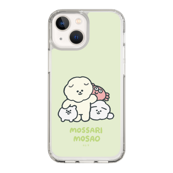 Slim Protection Case［ Mossari Mosao - Everyone Together - Green ］