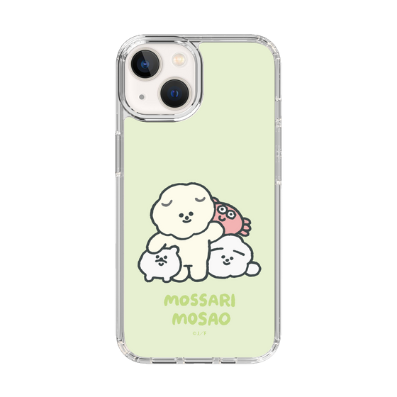 Slim Protection Case［ Mossari Mosao - Everyone Together - Green ］