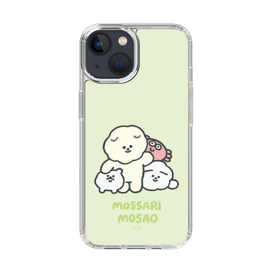 Slim Protection Case［ Mossari Mosao - Everyone Together - Green ］