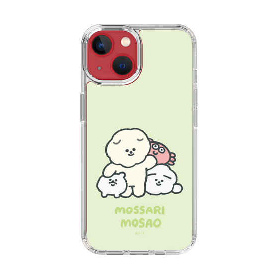 Slim Protection Case［ Mossari Mosao - Everyone Together - Green ］