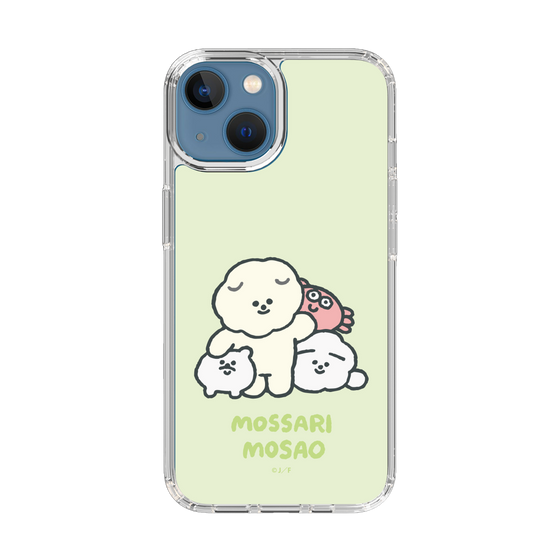 Slim Protection Case［ Mossari Mosao - Everyone Together - Green ］