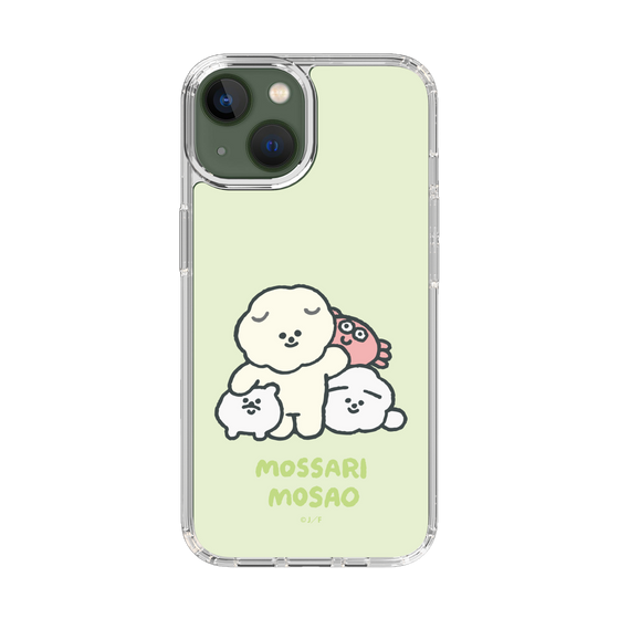 Slim Protection Case［ Mossari Mosao - Everyone Together - Green ］