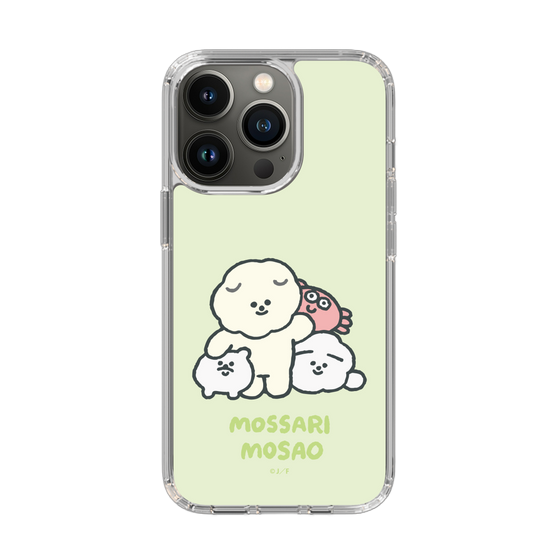Slim Protection Case［ Mossari Mosao - Everyone Together - Green ］