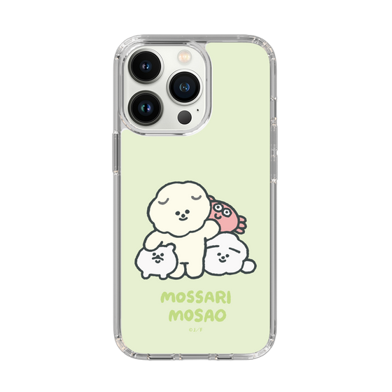 Slim Protection Case［ Mossari Mosao - Everyone Together - Green ］