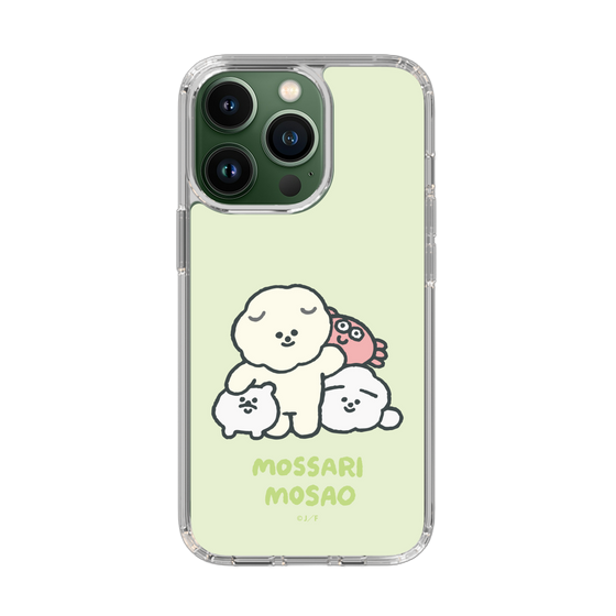 Slim Protection Case［ Mossari Mosao - Everyone Together - Green ］