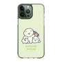 Slim Protection Case［ Mossari Mosao - Everyone Together - Green ］