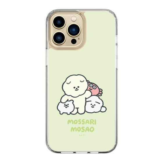 Slim Protection Case［ Mossari Mosao - Everyone Together - Green ］