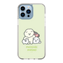 Slim Protection Case［ Mossari Mosao - Everyone Together - Green ］