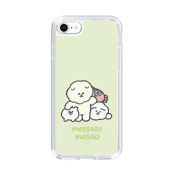 Slim Protection Case［ Mossari Mosao - Everyone Together - Green ］
