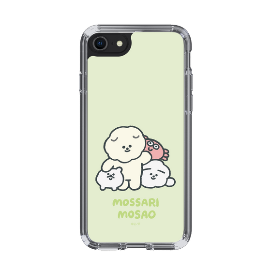 Slim Protection Case［ Mossari Mosao - Everyone Together - Green ］
