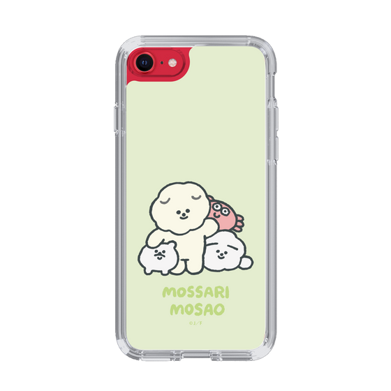 Slim Protection Case［ Mossari Mosao - Everyone Together - Green ］