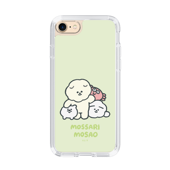 Slim Protection Case［ Mossari Mosao - Everyone Together - Green ］