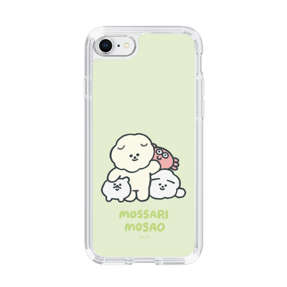 Slim Protection Case［ Mossari Mosao - Everyone Together - Green ］
