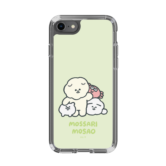 Slim Protection Case［ Mossari Mosao - Everyone Together - Green ］