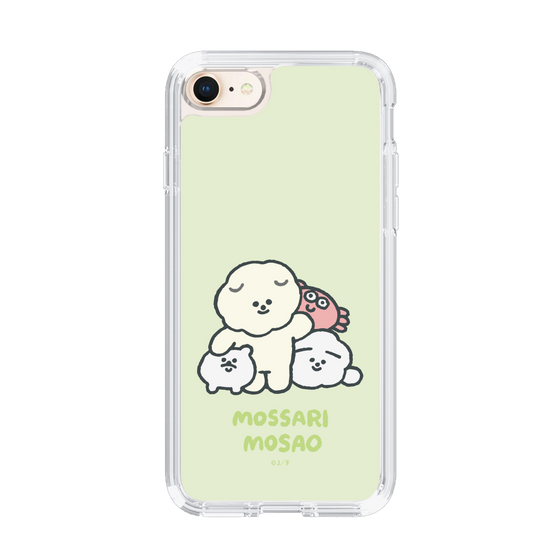 Slim Protection Case［ Mossari Mosao - Everyone Together - Green ］