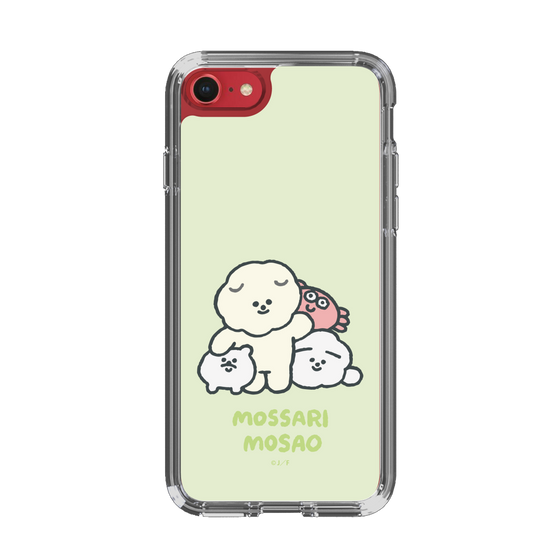 Slim Protection Case［ Mossari Mosao - Everyone Together - Green ］