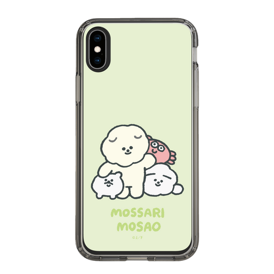 Slim Protection Case［ Mossari Mosao - Everyone Together - Green ］