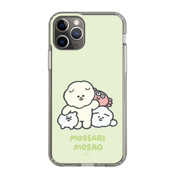 Slim Protection Case［ Mossari Mosao - Everyone Together - Green ］