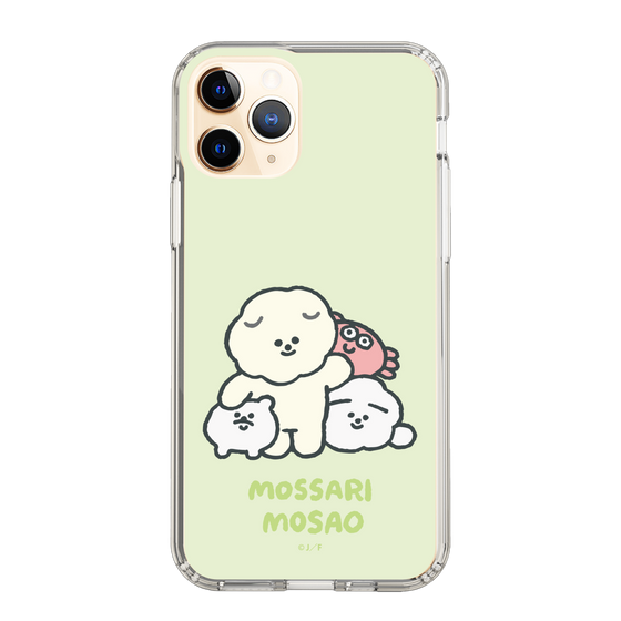 Slim Protection Case［ Mossari Mosao - Everyone Together - Green ］