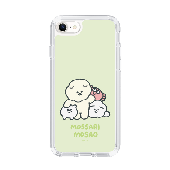 Slim Protection Case［ Mossari Mosao - Everyone Together - Green ］
