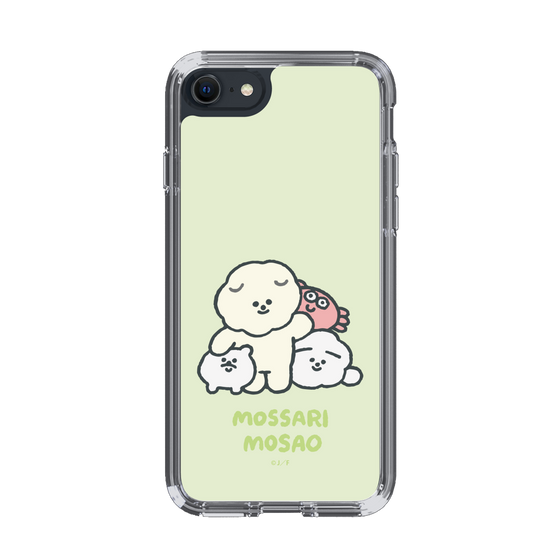Slim Protection Case［ Mossari Mosao - Everyone Together - Green ］