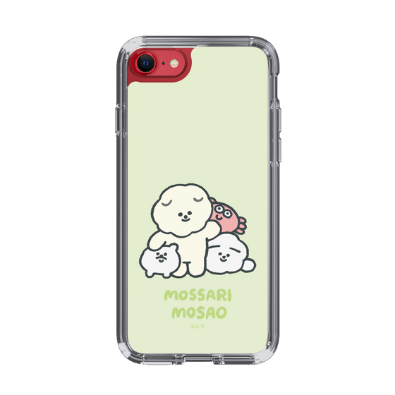 Slim Protection Case［ Mossari Mosao - Everyone Together - Green ］