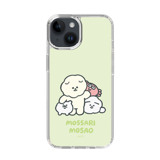 Slim Protection Case［ Mossari Mosao - Everyone Together - Green ］