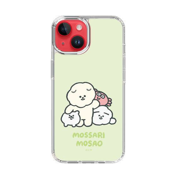 Slim Protection Case［ Mossari Mosao - Everyone Together - Green ］